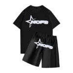 NOFS Summer T Shirt With Short In Black